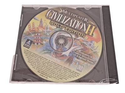 Civilization II: Multiplayer Gold Edition PC 1998 DISC CD ONLY New Sealed - Image 1 of 2