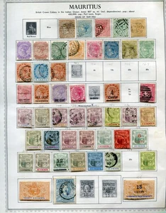 Antigua colección M&U de Mauricio en páginas 175 estampillas - Imagen 1 de 6