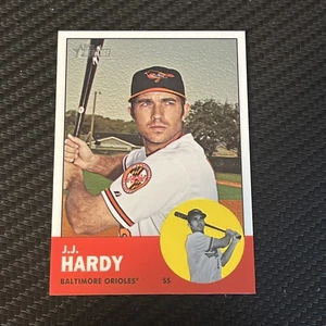 Topps Heritage 2012 cromo/1963 JJ Hardy #HP41 Baltimore Orioles - Imagen 1 de 3