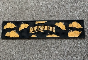 Kopparberg Bar Mat New Rubber 60cm Man Cave Bar Runner Drip Mat - Picture 1 of 3