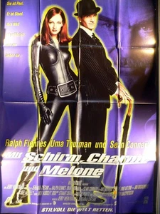 Mit Schirm, Charme und Melone - Sean Connery - Filmposter 120x80cm gefaltet - Picture 1 of 1