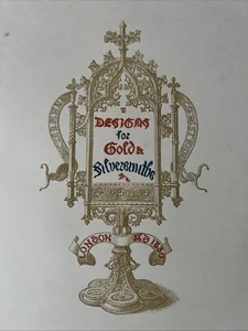 Fifteenth and Sixteenth Century Ornaments: in four parts By Welby Pagin 1904 Y - Foto 1 di 9