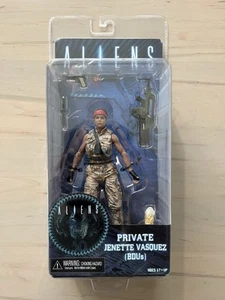 NECA Aliens Private Jenette Vasquez (BDUs) Figure Series 12 2017 - NEW SEALED - Picture 1 of 4