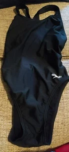 Speedo Damen Badeanzug Pro LT Schwarz 30 Neu mit Etikett - Bild 1 von 4