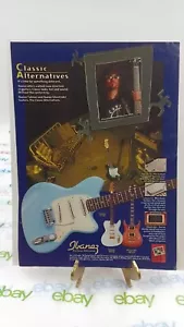 1997 IBANEZ TALMAN GUITAR PRINT AD 11 X 8.5 MINISTRY c6 - Picture 1 of 2