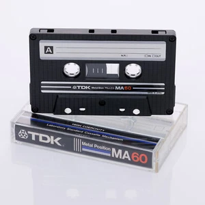1x TDK MA60 cassetta in metallo cassetta audio cassetta (A) - Foto 1 di 8