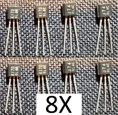 Toshiba 2SJ74 + 2SK170 LAB MATCHED OCTET to 0.03mA / 4mV (7-9mA range "BL”) — 第 1/4 张图片