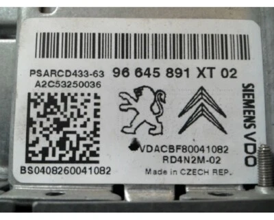 AUTORADIO SMEG RECEPTEUR TELEMATIQUE CITROEN C4 PICASSO   96645891XT  2028390 - Photo 1/3