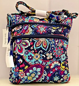 Vera Bradley Disney Dreifachreißverschluss Hipster in Baumwolle Sensational Six Paisley - Bild 1 von 19