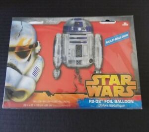  Star Wars Foil Balloon R2-D2 22" x 26" One Per Sealed Pk