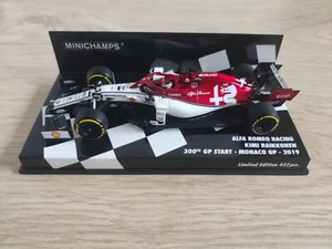 F1 Alfa Romeo C38, Raikkonen, 300th Start - Monaco GP, 432pcs., Minichamps, 1:43 - Picture 1 of 3