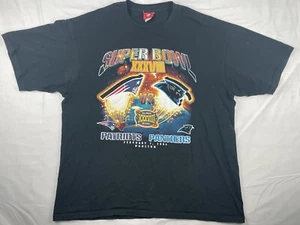 Maglietta NFL Superbowl Parriots V. Panthers 2004 Uomo XL Superbowl 38 - Foto 1 di 7
