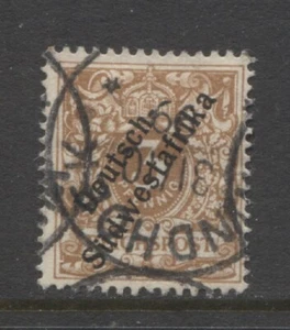 Germany 1898 South West Africa early 3 Pf. color variety used WINDHOEK $ 300.0 - Picture 1 of 1