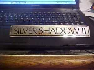 Rolls Royce Silver Shadow II trunk boot badge - Picture 1 of 2