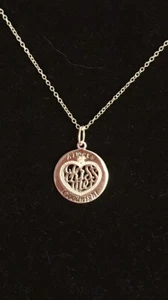 Collar Avon Plata Esterlina Always Kiss Me Goodnight Nuevo en Caja - Imagen 1 de 7
