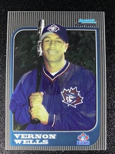 Vernon Wells 1st Rookie 1997 Bowman Chrome #284 Toronto Blue Jays Prospect RC - Bild 1 von 2