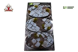 Gamers Grass Temple Bases Oval 75mm (x3) - Picture 1 of 3