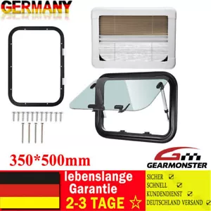 Wohnwagen Ausstellfenster Wohnmobil Fenster Seitenfenster Insektenschutz 50x35cm - Bild 1 von 11