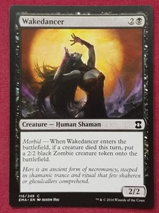 Magic The Gathering ETERNAL MASTERS WAKEDANCER black card MTG - Picture 1 of 2