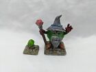 Painted Thacovis And PIP D12 Dice Wizard And Pet Reaper Bone Miniatures