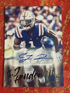 2020 Panini Luminance CJ Henderson Rookie Luminance Autographs Auto /299 #132 - Picture 1 of 3