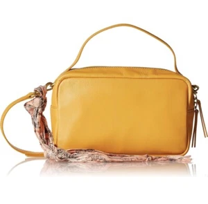 Neu mit Etikett Lucky Brand Diam Leder Umhängetasche Butterscotch gelb NEU Handtasche - Bild 1 von 6