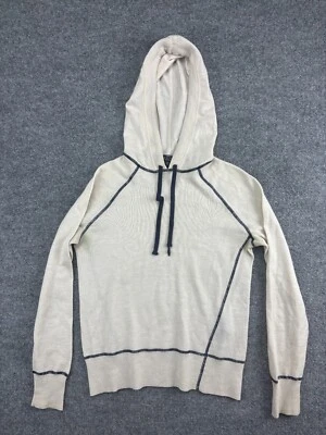 Sudadera con Capucha Rag & Bone Shannon para Mujer XXS Beige 100% Lana Merino Ligera Foto 1 de 4