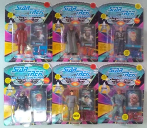 Playmates Star Trek: TNG Asst 2, 6 Action Figures - Picture 1 of 7
