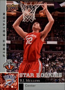 2009-10 Upper Deck First Edition Basketball #176 B.J. Mullens RC
