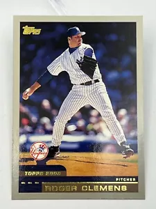1999-2000 Topps MLB Baseball Card #170 Roger Clemens New York Yankees - Picture 1 of 2