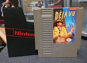 Deja Vu Nintendo Entertainment System NES Game 1990 w Sleeve - Picture 1 of 2