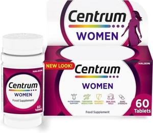 Centrum Women Multivitamin - 60 ct - Varying Vitamins & Nutrients - Picture 1 of 5