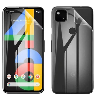 Full Covered Screen Protector Soft Film For Google Pixel 6 6 Pro 4A XL Pixel 5 - Image 1 of 4