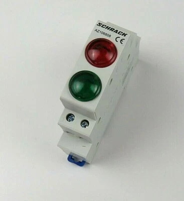 SCHRACK (ÖSTERREICH) Phasenkontrolle | 230V AC | Leuchtmelder | Meldeleuchte | rot grün | LED Leuchte