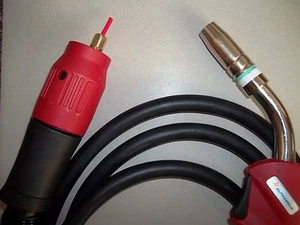 MIG/MAG burner MB 25/250 with Teflon core for aluminium/MP/CuSi hose package NEW - Picture 1 of 2
