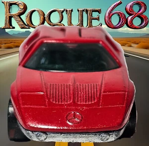 Restored Hot Wheels Redlines Mercedes-Benz C-111, Red, 1973, Hong Kong - Picture 1 of 8