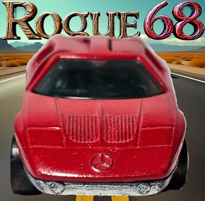 Hot Wheels Redlines Mercedes-Benz C-111, rojo, 1973, Hong Kong, restaurado Foto 1 de 4