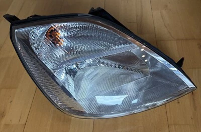 Org.  RECHTER SCHEINWERFER FORD FIESTA V5 Hauptscheinwerfer 1EF01019702 Visteon - Bild 1 von 4