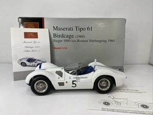 1/18 CMC 1960 Maserati Birdcage Tipo 61 Gurney Moss Nurburgring M-047 - Picture 1 of 19