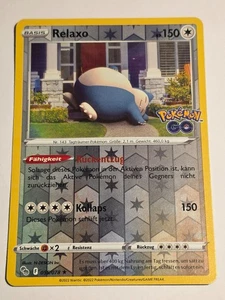 Snorlax (PGO 055)●DEUTSCH●Pokemon GO●HOLO RARE●Pokemon●NM●C585 - Bild 1 von 2