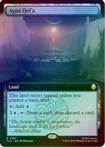 1 x Agna Qel'a - Foil - Extended Art - Avatar: The Last Airbender - LP - MTG - Picture 1 of 1