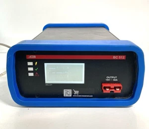 UNTESTED ATEQ MODEL BC512 FULLY AUTOMATIC PORTABLE DIGITAL BATTERY CHARGER - Picture 1 of 13