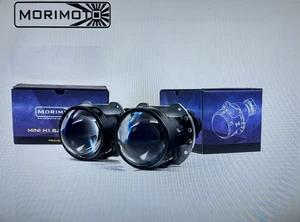 Morimoto Mini H1 8.0 Bi-Xenon Projectors 2.5" Lens Universal Retrofit Pair (2) - Picture 1 of 20