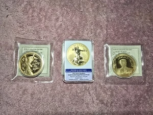 American Mint Collectible Patriotic Coins - Picture 1 of 7
