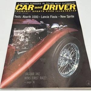 Car And Driver Magazine July, 1961 Excellent Condition - Picture 1 of 9