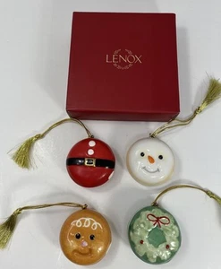 Lenox Weihnachtsschmuck Makronen 4er Set Neu - Bild 1 von 8