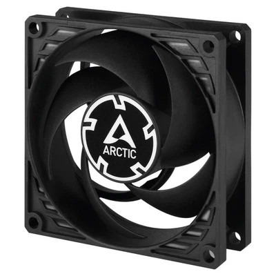 ARCTIC P8 Silent (Black) 80 mm Case Fan quiet motor Computer 1600 RPM B-Stock - Image 1 of 4
