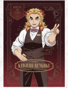 Póster transparente estampado barra de cócteles sin alcohol Demon Slayer Kimetsu No Yaiba Rengoku B3 - Imagen 1 de 4
