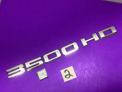 🔥 07 - 13 GMC SIERRA 3500 HD SIDE DOOR EMBLEM GM MEDALLION LOGO BADGE SYMBOL 2 - Image 1 of 4