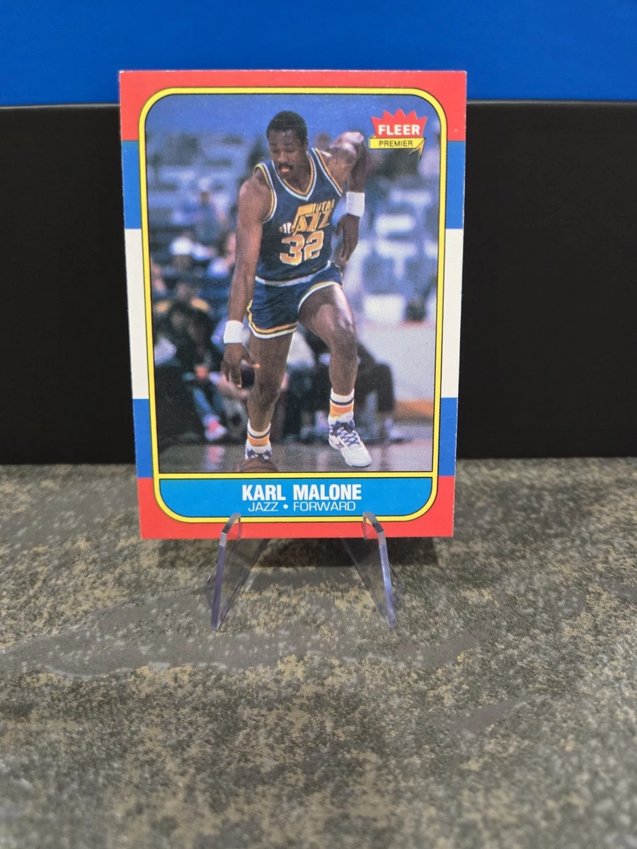Fleer Karl Malone Basketball Trading Cards & Accessories 1986-87